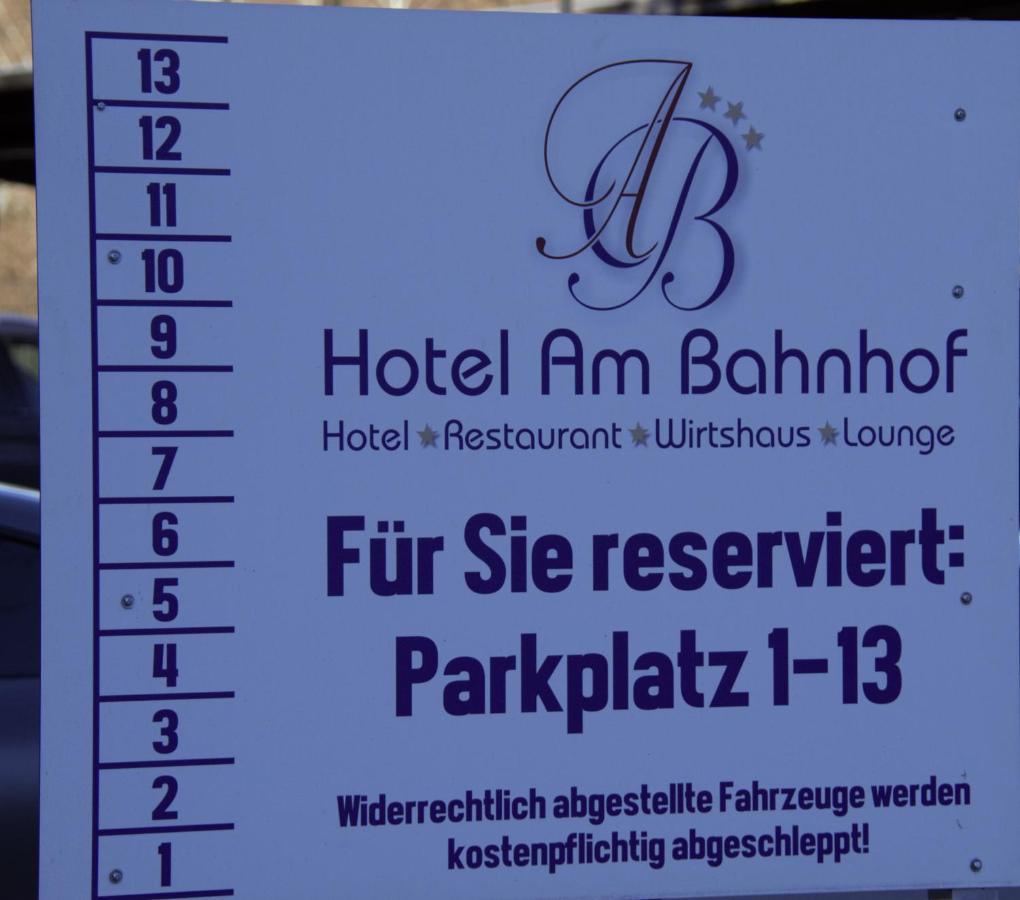 Hotel Am Bahnhof Weilburg Luaran gambar